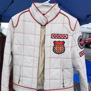 Genuine Italian Leather race coat